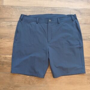 Mack Weldon Shorts Mens 2XL XXL Blue Golf Radius Performance Stretch Flex